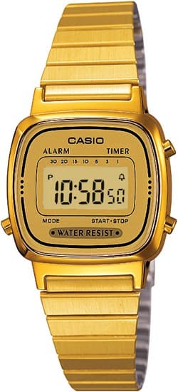 CASIO LA670WGA-9DF Kadın Kol Saati